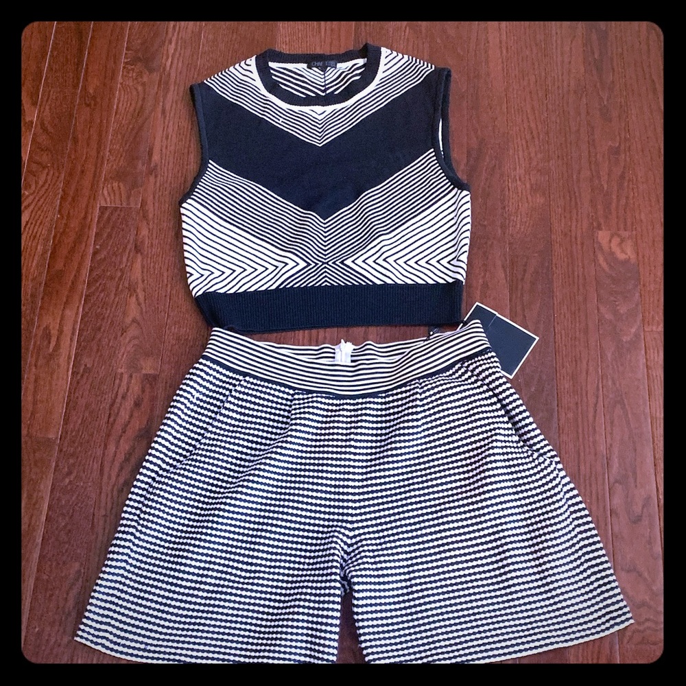 Oscar de la Renta knit shorts